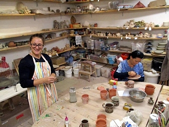 Workshop malování kukačkou 3. 10. 2018